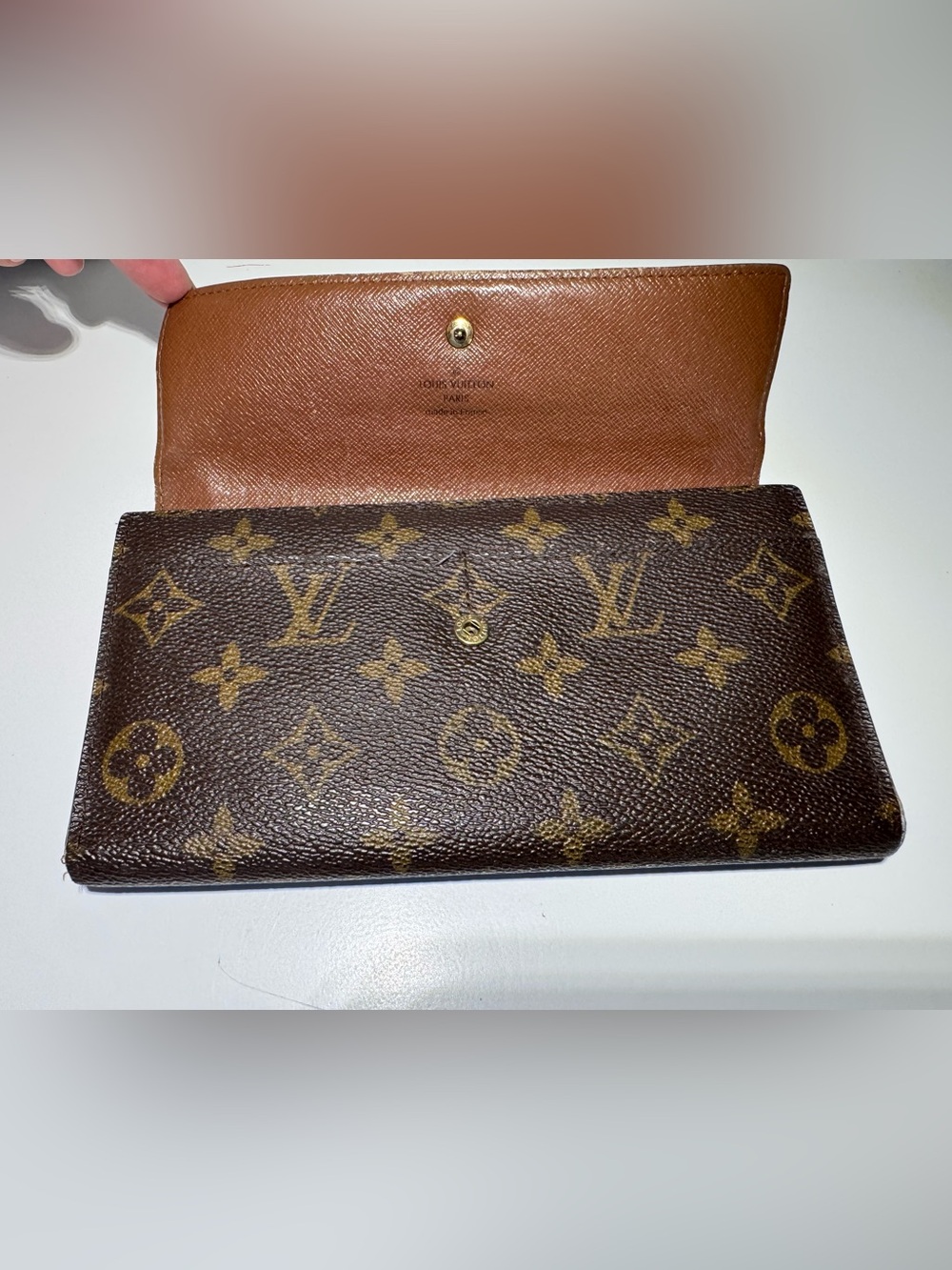 Louis Vuitton Brown Monogram Sarah Long Wallet in Brown - Picture 15 of 16